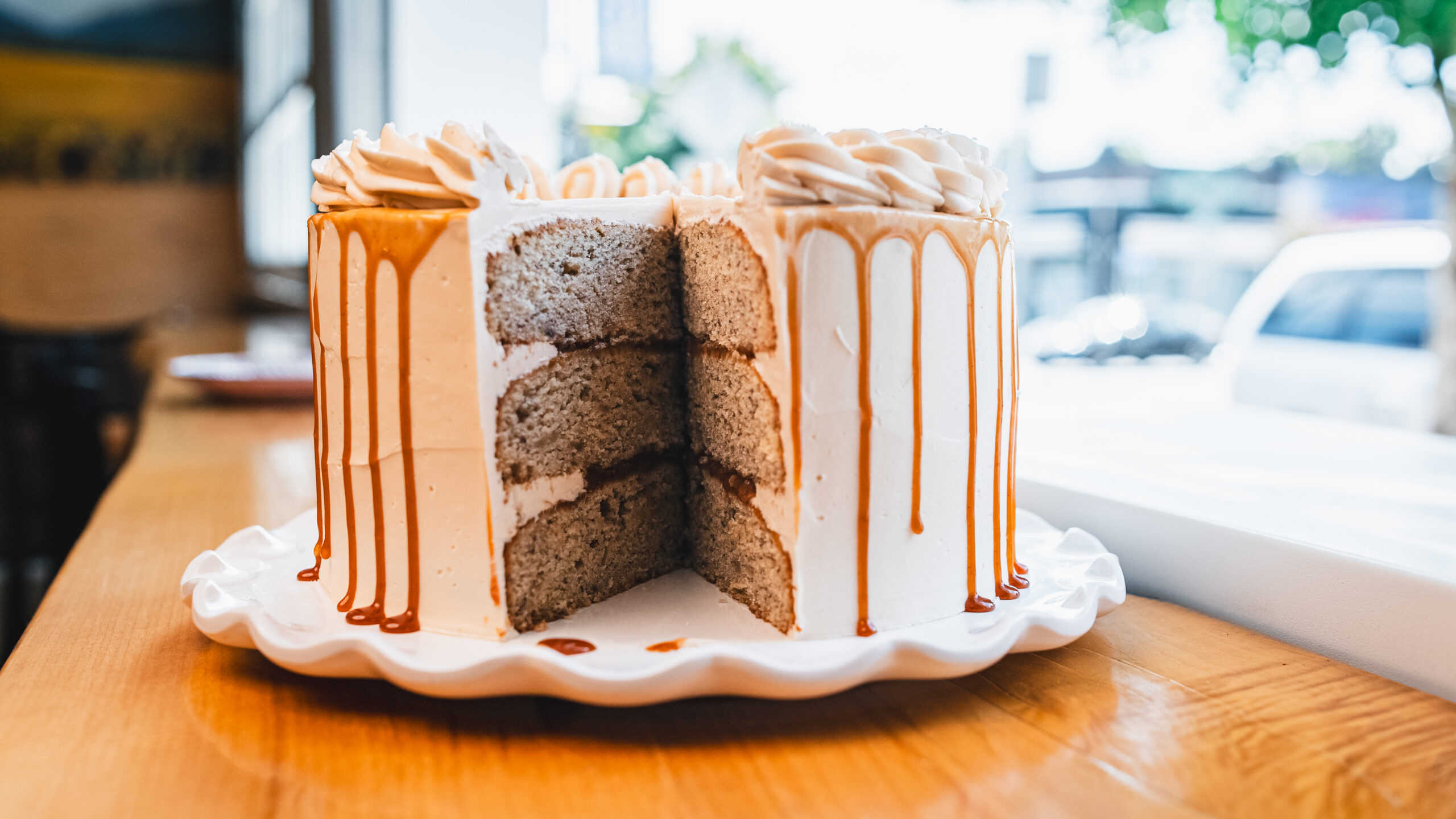 Strawberries and Cream Cake